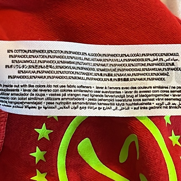 Zumba “Less Talk, More Dance. Racerback Tank Top Red / Size S - Picture 10 of 11